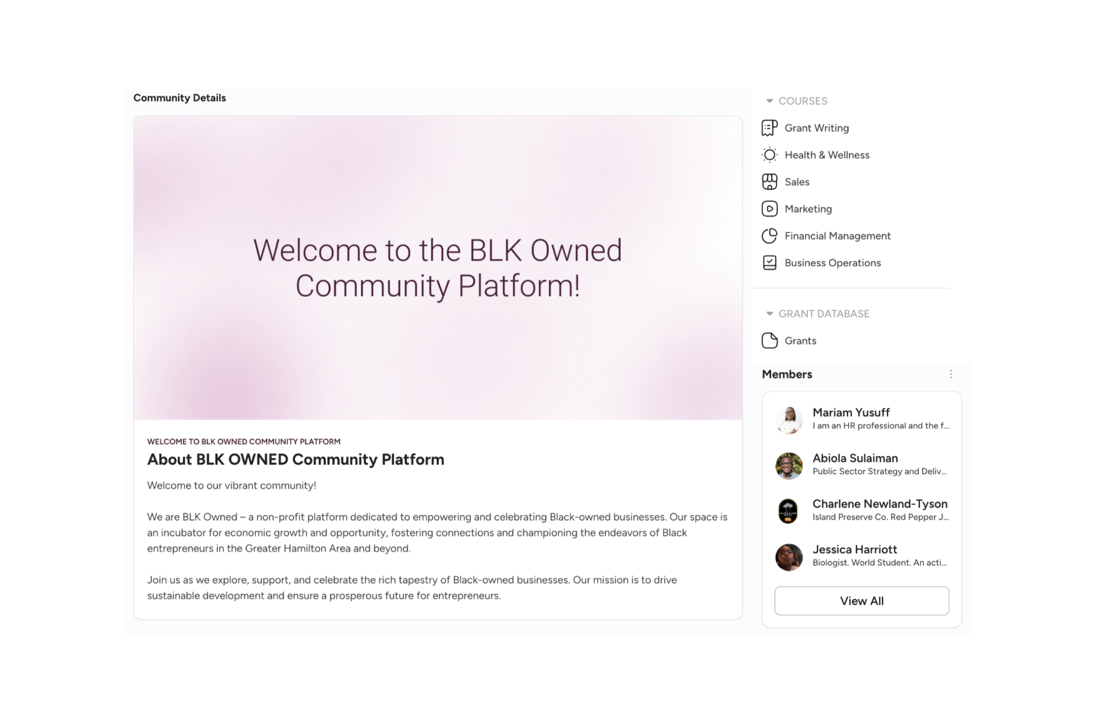 Community Platform